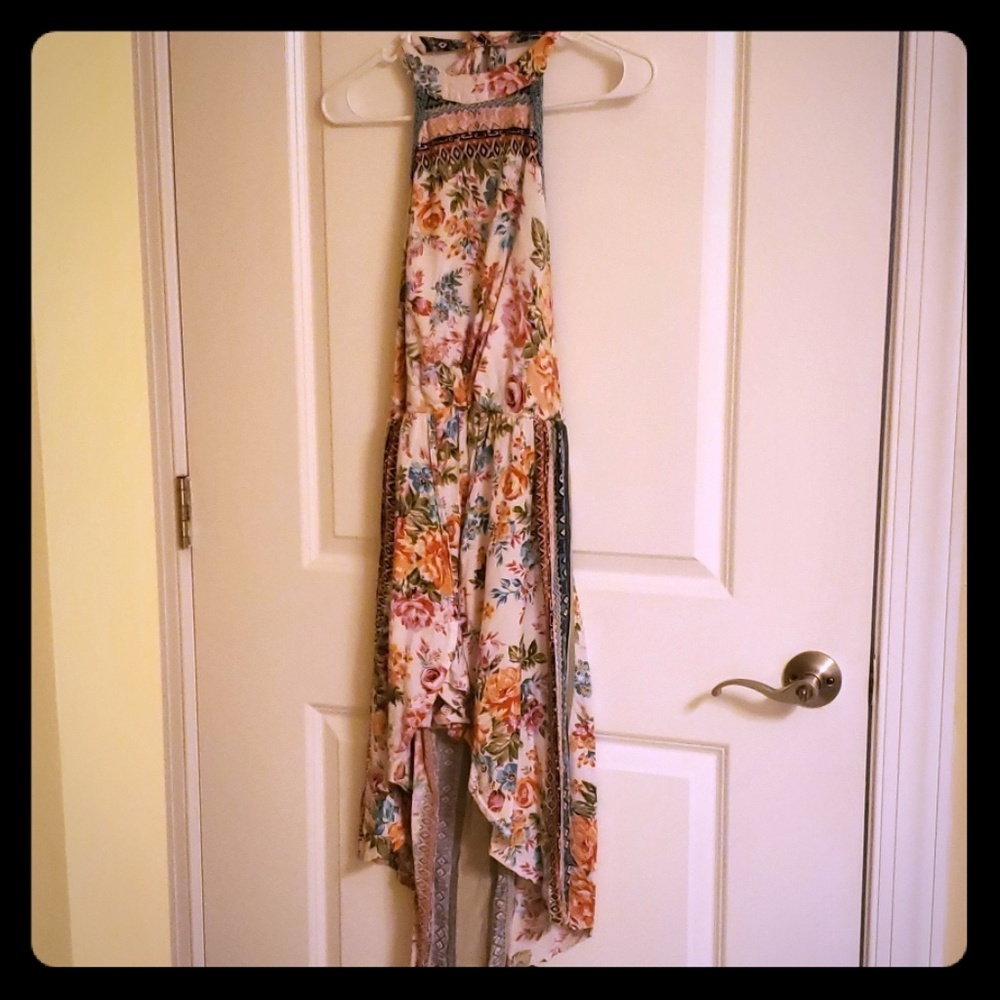 High low romper